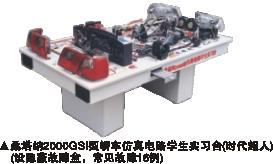 汽車仿真電路,空調(diào)實驗設(shè)備,學生實習臺