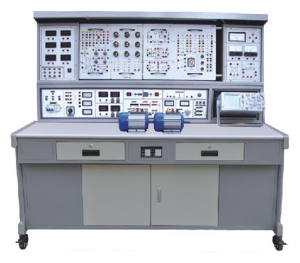 立式電工模電數(shù)電實驗臺,電氣控制帶直流電機實驗設(shè)備