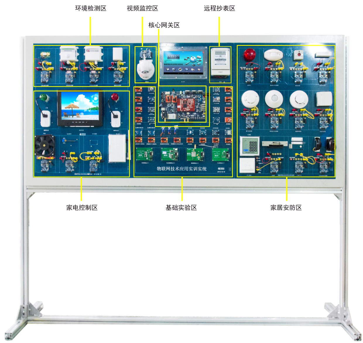 SHYL-BCWL02型 物聯(lián)網(wǎng)綜合應(yīng)用實訓系統(tǒng)